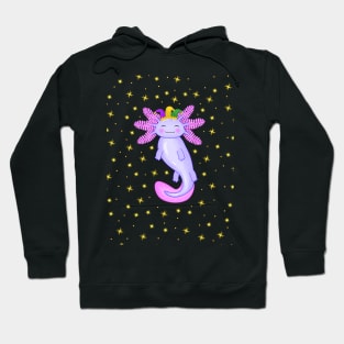 Mardi Gras Axolotl Hoodie